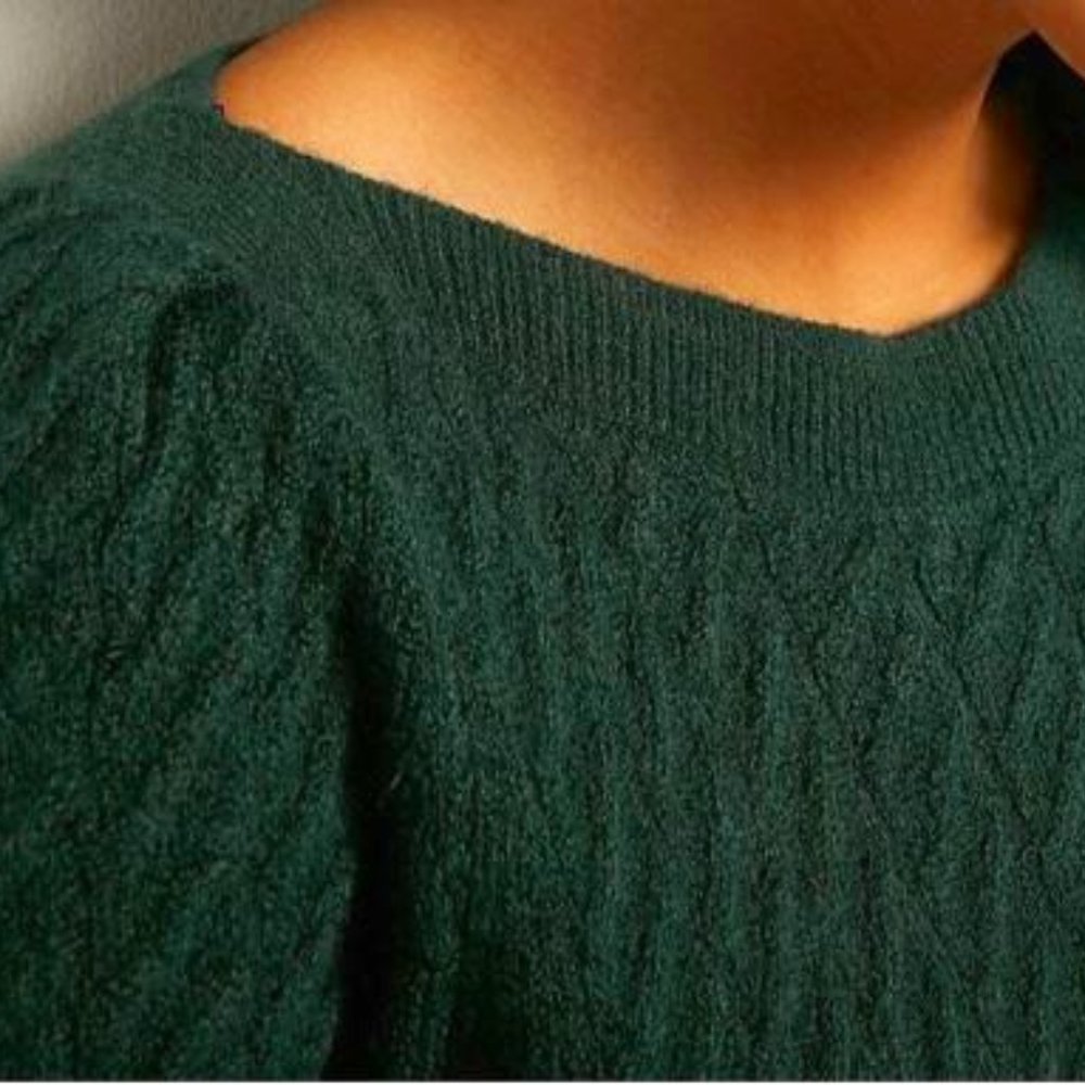 RW & CO Spongy Knit Cable Sweater - Picture 3 of 12